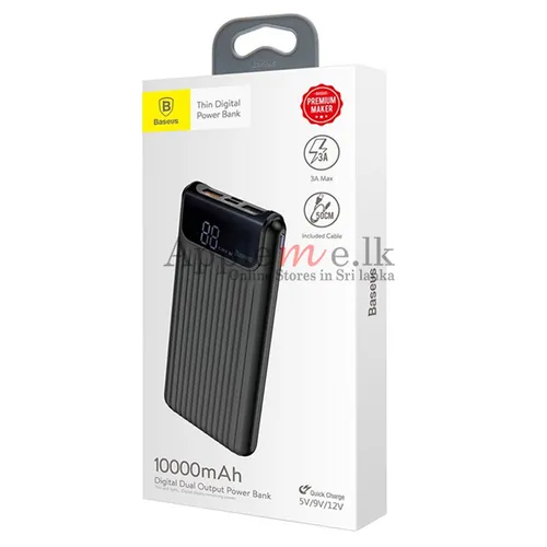 Baseus Thin Digital Powerbank 10000mAh