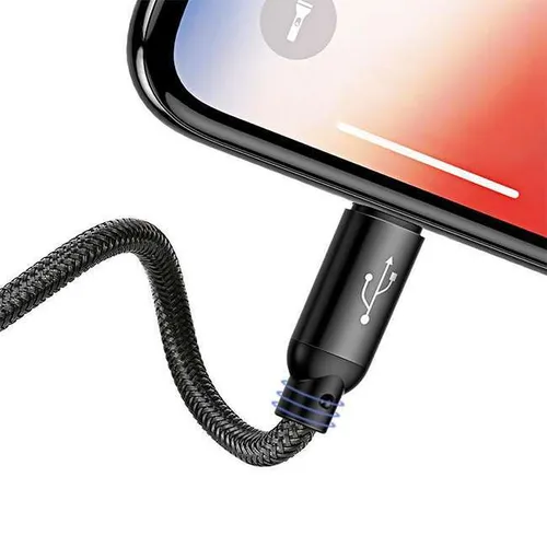 Baseus Three Primary Colors 3-in-1 30cm Short Charging Cable