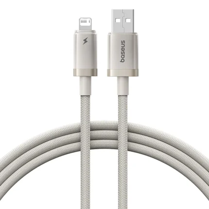 Baseus Titanium Alloy 1 Meter USB to Lightning Fast Charging Cable