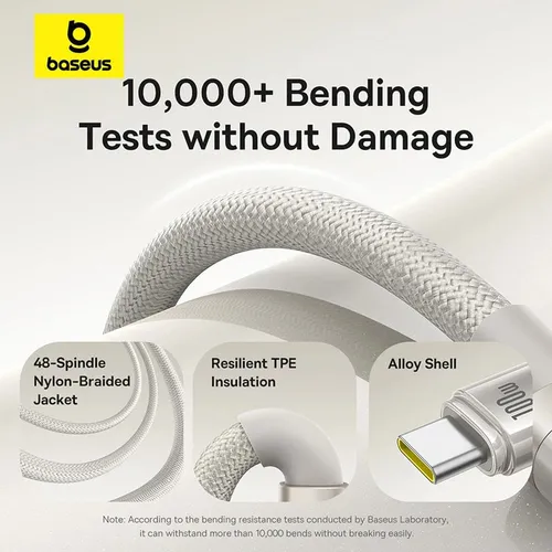 Baseus Titanium Alloy 100W USB to Type-C Fast Charging 1M Cable