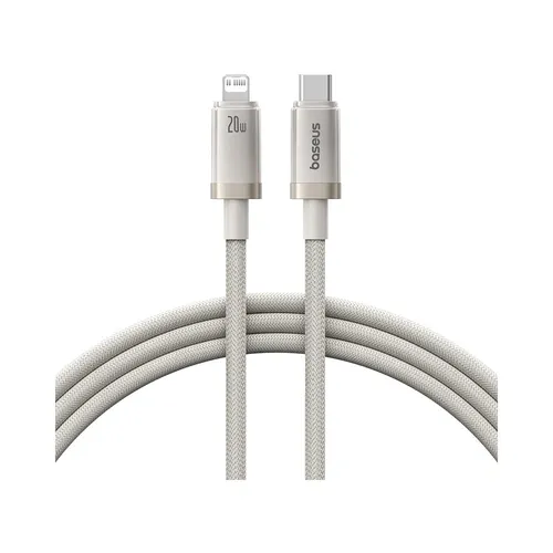 Baseus Titanium Alloy PD Type-C to Lightning 20W Fast Charging 2M Cable