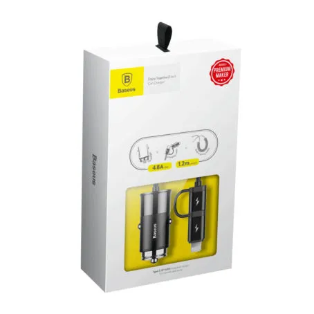 BASEUS Together 2 In 1 Car Charger CCALL-EL0G