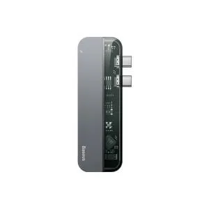 Baseus Transparent Series Dual Type-C Multi-functional Hub