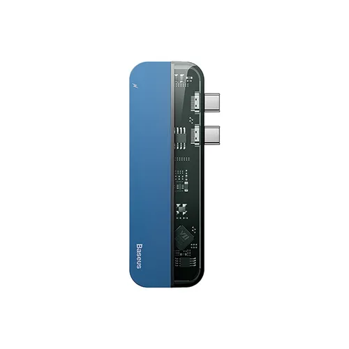 BASEUS Transparent Series Type-C Multifunctional Hub Adapter CAHUB-TS09/TS03/TS0G