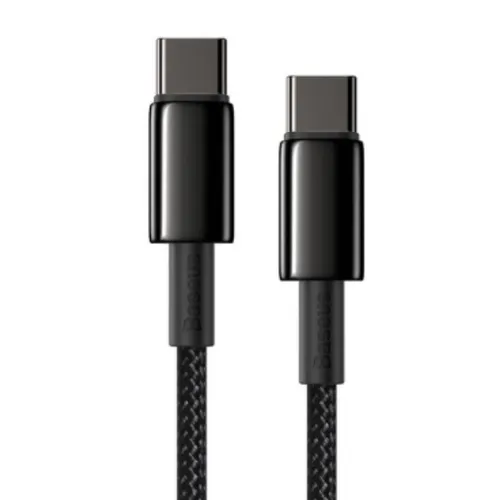Baseus Tungsten 100w Type-C To Type-C Fast Charging Data 2M Cable - CATWJ-A01