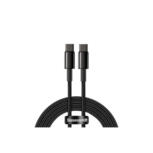 Baseus Tungsten 100w Type-C To Type-C Fast Charging Data 2M Cable – CATWJ-A01