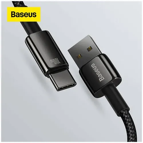 Baseus Tungsten Gold 100W Fast Charging USB to Type-C Cable