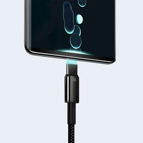 Baseus Tungsten Gold 66W Fast Charging USB Type-C Cable