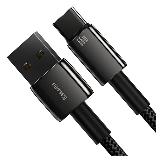 Baseus Tungsten Gold 66W Fast Charging USB Type-C Cable