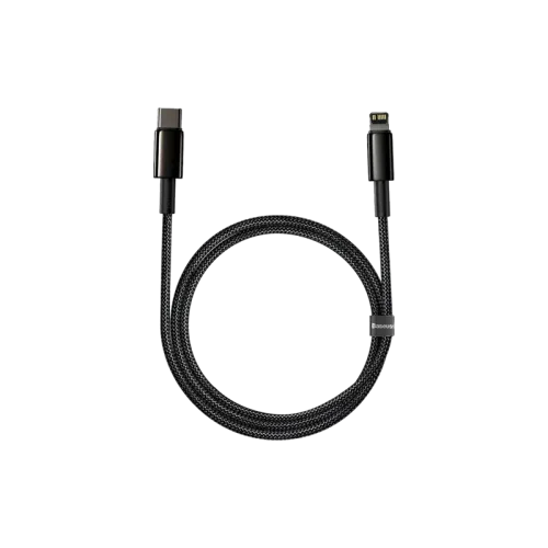 BASEUS TUNGSTEN GOLD FAST CARGING USB TO IP 2.4A 2M DATA CABLE(CALWJ-A01)(6m)