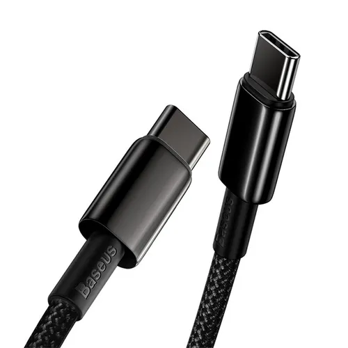 BASEUS Tungsten Gold Fast Charging Data Cable Type-C To iPhone PD 20W 2M CATLWJ-A01