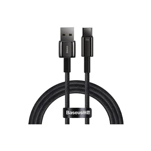 BASEUS Tungsten Gold Fast Charging Data Cable USB To Type-C 66W 1M CATWJ-B01
