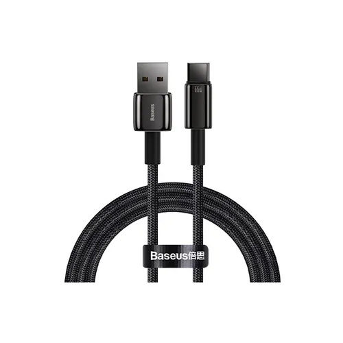 BASEUS Tungsten Gold Fast Charging Data Cable USB To Type-C 66W 1M CATWJ-B01