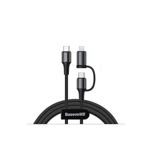 Baseus Twins 2-in-1 Type-C to Type-C PD + Lightning Cable