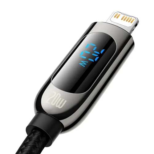 Baseus Type-C to Lightning 20W Display Fast Charging Data Cable