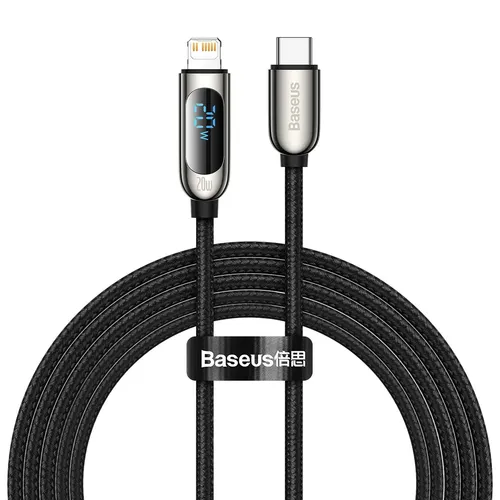 Baseus Type-C to Lightning 20W Display Fast Charging Data Cable