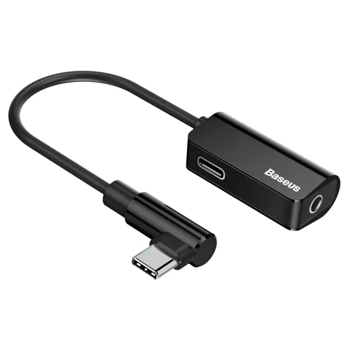 Baseus Type-C to Type- C &amp; 3.5 mm Jack Audio Converter L45