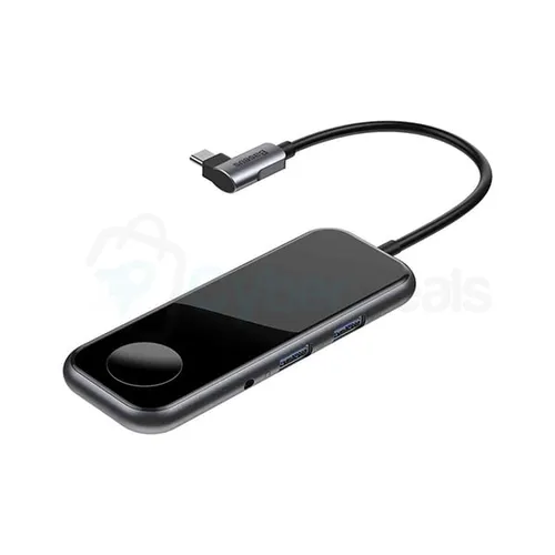 Baseus UCN3272 Type-C USB 3.0 Audio PD Watch Wireless Charger Dock Hub