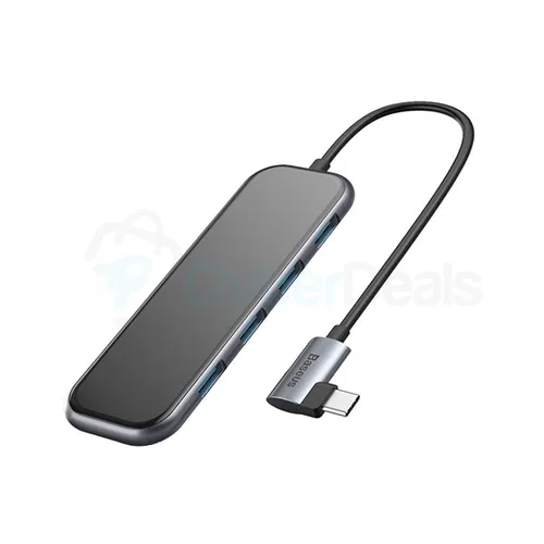 Baseus UCN3274 USB Type-C 4 USB 3.0 PD Charging Adapter Hub