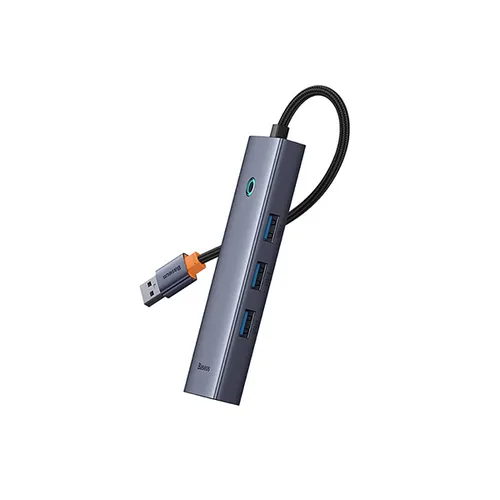Baseus Ultra Joy Series 4 Port USB 3.0 x 3 + RJ45 x 1 USB-A Hub Adapter