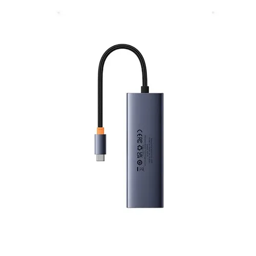 Baseus Ultra Joy Series 4 Port USB 3.0 x 3 + RJ45 x 1 USB-C Hub Adapter