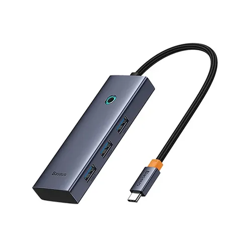 Baseus Ultra Joy Series 5 Port USB 3.0 X 3 + HDMI 4K x 1 + PD 100W x 1 Type-C Hub Adapter