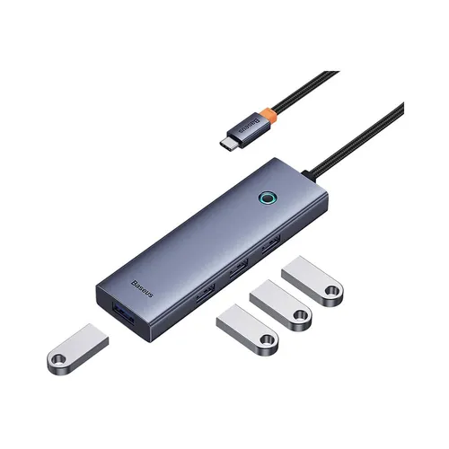 Baseus UltraJoy Series 4-Port Type-C to USB3.0 x 4 Hub Adapter