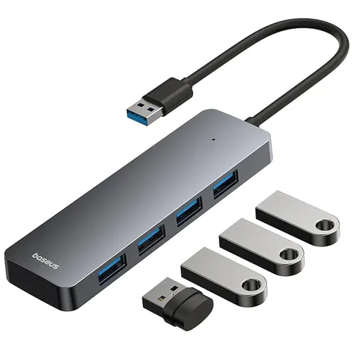 Baseus UltraJoy Series 4-Port USB-A to USB3.0 x 4 Hub Adapter
