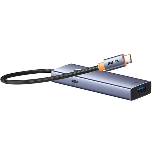 Baseus UltraJoy Series 4-Port USB-C to USB 3.0*4+Type C 5V Hub Adapter