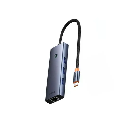 Baseus UltraJoy Series 5 Port USB3.0*3+RJ45*1+PD*1 Hub Adapter