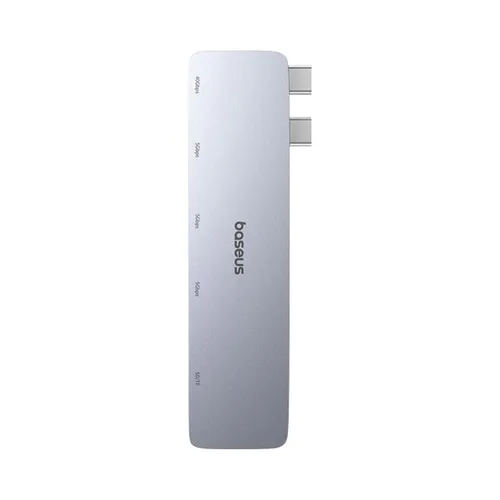 Baseus UltraJoy Series 6-Port Type-C *2 to USB-C 40Gbps*1 + USB3.0*3 + SD/TF3.0*1 Direct Link Hub Adapter