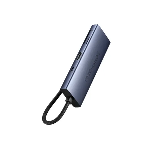 Baseus UltraJoy Series 7 Port HDMI4K@60Hz*1+VGA*1+USB 3.0*4+PD*1 Hub Adapter