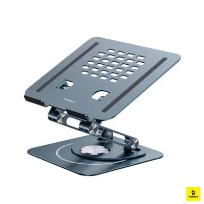Baseus UltraStable Pro Series Rotatable and Foldable Laptop Stand (Three-Fold Version) Space Grey