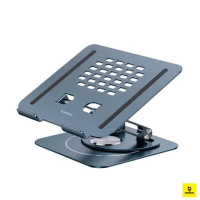 Baseus UltraStable Pro Series Rotatable and Foldable Laptop Stand (Two-Fold Version) Space Grey