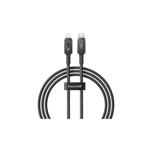 BASEUS UNBREAKABLE FAST CHARGING TYPE-C TO IP 20W 1M DATA CABLE(P10355803111-00)(3m)