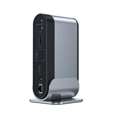 Baseus UnionJoy 14-Port Three-Screen Multifunctional Type-C Hub Adapter