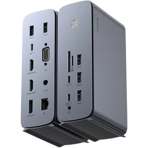 Baseus UnionJoy Pro (EU PIN) 17-Port Four-Screen Multifunctional Hub Docking Station