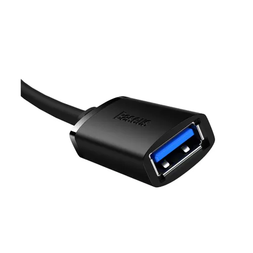 Baseus USB 2.0 B00631101111-00 Extension Cable 1.5m Baseus AirJoy Series - Black
