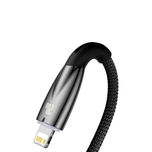 Baseus USB-C Cable for Lightning Glimmer Series 20W 1m - Black