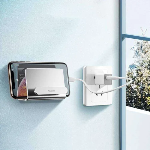 Baseus Wall-mounted Metal Holder (Silver)