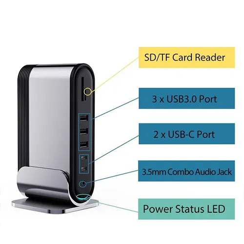 Baseus Working Station Multifunctional 16-in-1 Type-C Hub Adapter