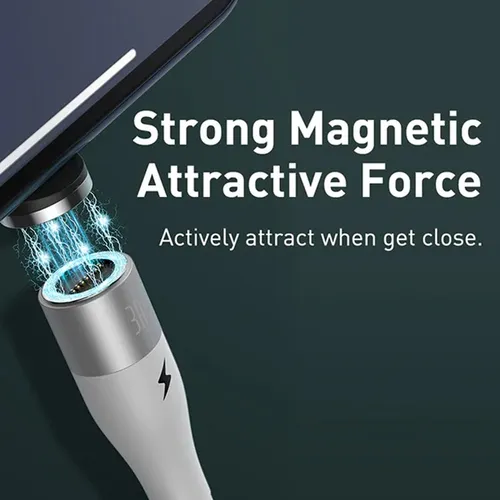 Baseus Zinc Magnetic 3A Fast Charging Lightning Cable