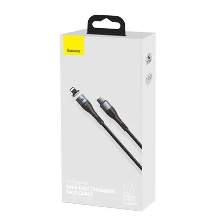 BASEUS Zinc Magnetic Safe Fast Charging Data Cable Type-C To iPhone PD 20W 2M CATLXC-A01
