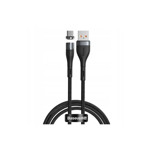 BASEUS Zinc Magnetic Safe Fast Charging Data Cable USB For Micro 2.1A 1M CAMXC-KG1
