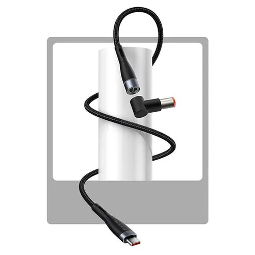 Baseus Zinc Magnetic Series 100W Type-C to DC Round Port Lenovo Laptop Charging Cable