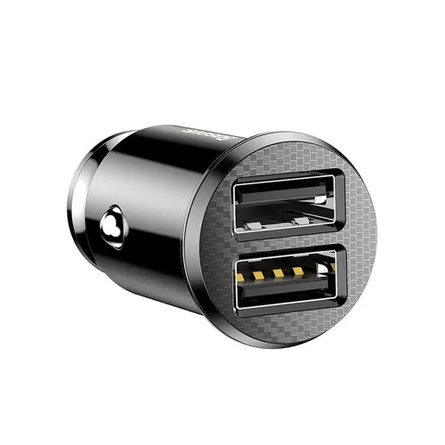 BASUES Grain Car Charger 3.1A Dual USB CCALL-ML01