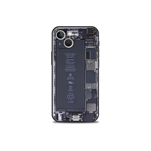 Battery Design Printed Case for Apple iPhone 13