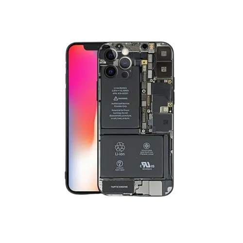 Battery Design Printed Case for Apple iPhone 13 Pro Max