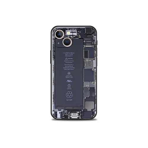Battery Design Printed Case for Apple iPhone 14