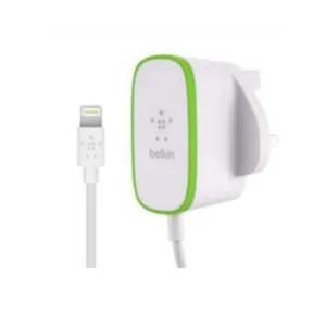 Belkin BoostUp 12W 2.4A Wall Charger + USB Lightning Cable